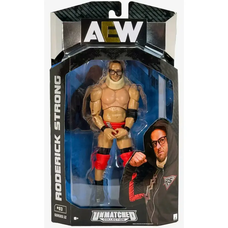 AEW Unmatched Series 12 \"Neck Strong\" Roderick Strong #93