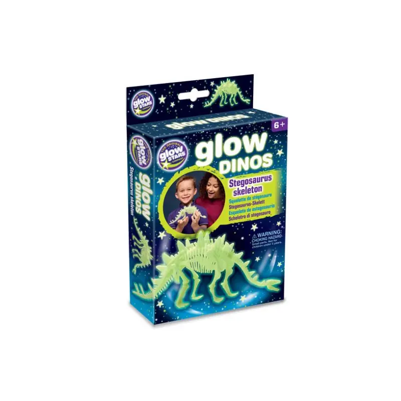 Glow Dinos Stegosaurus Skeleton